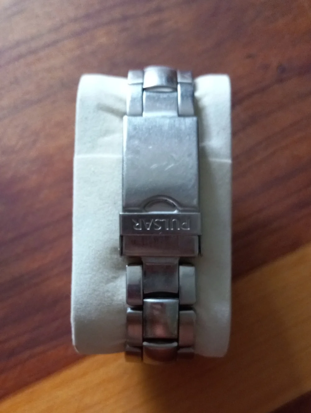Pulsar Kinetic YT57-0B00 Stainless Steel Watch with Black Dial